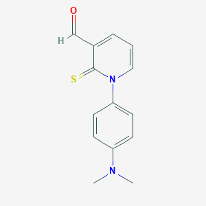 1-[4-(Dimethylamino)phenyl]-2-thioxo-1,2-dihydropyridine-3-carbaldehyde