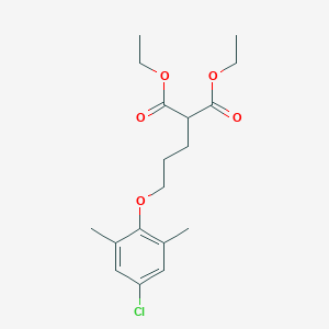 diethyl [3-(4-chloro-2,6-dimethylphenoxy)propyl]malonate