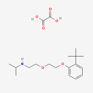 N-{2-[2-(2-tert-butylphenoxy)ethoxy]ethyl}-2-propanamine oxalate