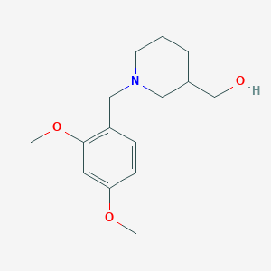 molecular formula C15H23NO3 B5148977 [1-(2,4-dimethoxybenzyl)-3-piperidinyl]methanol 