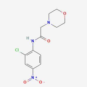 N-(2-chloro-4-nitrophenyl)-2-(4-morpholinyl)acetamide