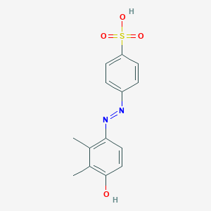 4-((4-Hydroxy-2,3-dimethylphenyl)diazenyl)benzenesulfonic acid