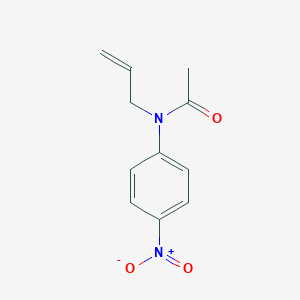 molecular formula C11H12N2O3 B514928 N-allyl-N-{4-nitrophenyl}acetamide 