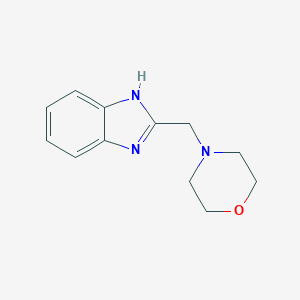 molecular formula C12H15N3O B514929 2-Morpholin-4-ylmethyl-1H-benzoimidazole CAS No. 50722-89-9