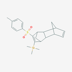 Trimethyl-[5-(4-methylphenyl)sulfonyl-4-tetracyclo[6.2.1.13,6.02,7]dodeca-4,9-dienyl]silane