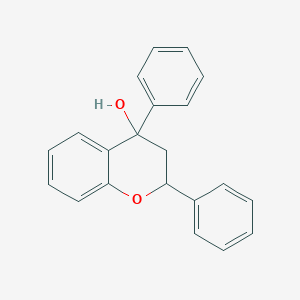 molecular formula C21H18O2 B514940 2,4-Diphenyl-4-chromanol 