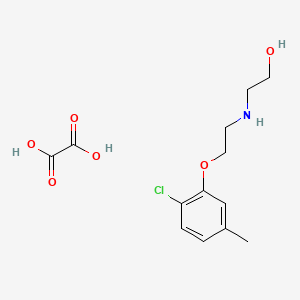 2-{[2-(2-chloro-5-methylphenoxy)ethyl]amino}ethanol ethanedioate (salt)