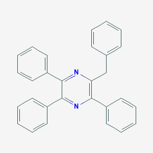 molecular formula C29H22N2 B514944 2-Benzyl-3,5,6-triphenylpyrazine 