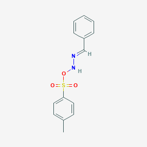 molecular formula C14H14N2O3S B514954 Benzaldehyde {[(4-methylphenyl)sulfonyl]oxy}hydrazone 