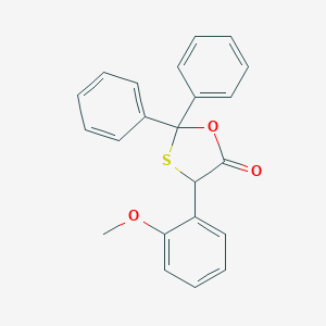 4-(2-Methoxyphenyl)-2,2-diphenyl-1,3-oxathiolan-5-one