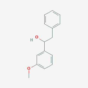 molecular formula C15H16O2 B514961 1-(3-Methoxyphenyl)-2-phenylethanol CAS No. 343351-47-3