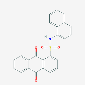 N-1-naphthyl-9,10-dioxo-9,10-dihydro-1-anthracenesulfonamide