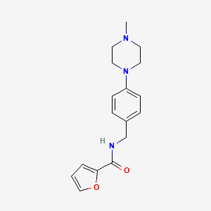 N-[4-(4-methyl-1-piperazinyl)benzyl]-2-furamide