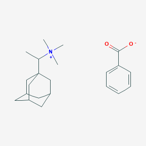 molecular formula C22H33NO2 B5149711 1-(1-adamantyl)-N,N,N-trimethylethanaminium benzoate 