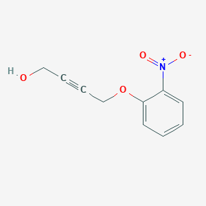 molecular formula C10H9NO4 B514975 4-(2-Nitrophenoxy)-2-butyne-1-ol 