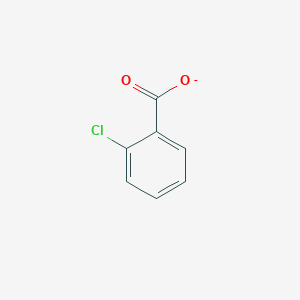 molecular formula C7H4ClO2- B514982 2-氯苯甲酸 