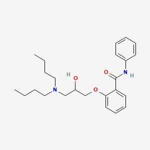 2-[3-(dibutylamino)-2-hydroxypropoxy]-N-phenylbenzamide