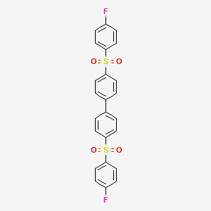 4,4'-bis[(4-fluorophenyl)sulfonyl]biphenyl