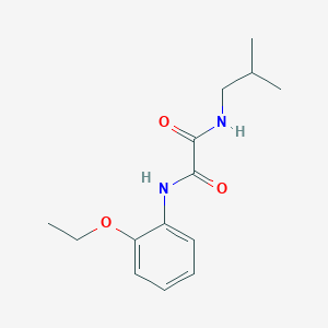 molecular formula C14H20N2O3 B5150191 N-(2-ethoxyphenyl)-N'-isobutylethanediamide 