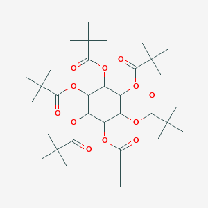 molecular formula C36H60O12 B515022 2,3,4,5,6-Pentakis[(2,2-dimethylpropanoyl)oxy]cyclohexyl pivalate 