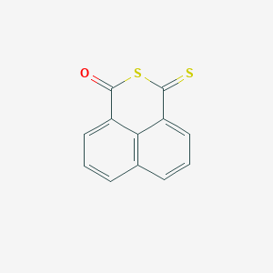 molecular formula C12H6OS2 B515025 3-thioxo-1H,3H-benzo[de]isothiochromen-1-one 