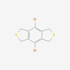 molecular formula C10H8Br2S2 B515030 4,8-Dibromo-1,3,5,7-tetrahydrothieno[3,4-f][2]benzothiole 
