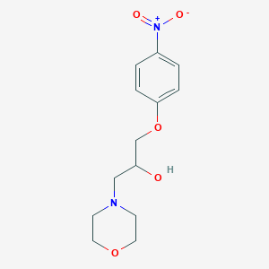 1-(4-morpholinyl)-3-(4-nitrophenoxy)-2-propanol