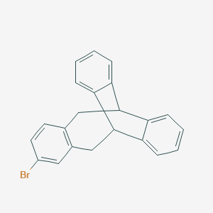 molecular formula C22H17Br B515058 5-Bromopentacyclo[8.6.6.0~3,8~.0~11,16~.0~17,22~]docosa-3,5,7,11,13,15,17,19,21-nonaene 