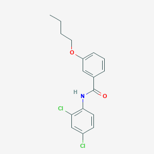 molecular formula C17H17Cl2NO2 B5150607 3-butoxy-N-(2,4-dichlorophenyl)benzamide 