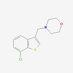 4-[(7-Chloro-1-benzothien-3-yl)methyl]morpholine