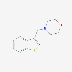 4-(1-Benzothiophen-3-ylmethyl)morpholine