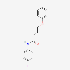 molecular formula C16H16INO2 B5150939 N-(4-iodophenyl)-4-phenoxybutanamide 