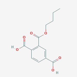 molecular formula C13H14O6 B515097 2-(Butoxycarbonyl)terephthalic acid 