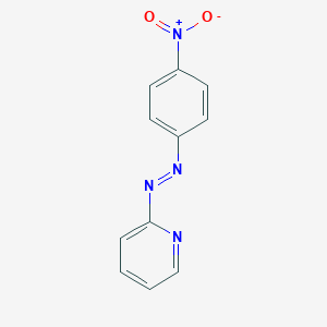 2-({4-Nitrophenyl}diazenyl)pyridine