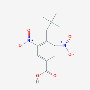 3,5-Bisnitro-4-neopentylbenzoic acid