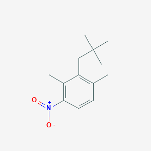 1,3-Dimethyl-2-neopentyl-4-nitrobenzene