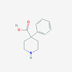molecular formula C12H15NO2 B051512 4-苯基哌啶-4-羧酸 CAS No. 3627-45-0