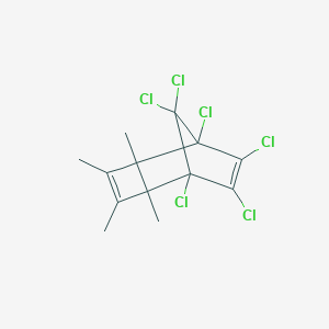 1,6,7,8,9,9-Hexachloro-2,3,4,5-tetramethyltricyclo[4.2.1.02,5]nona-3,7-diene