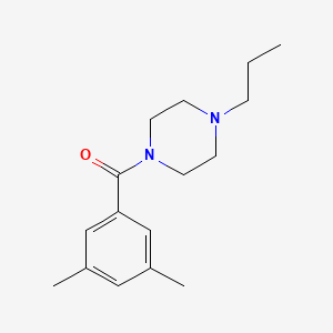 1-(3,5-dimethylbenzoyl)-4-propylpiperazine