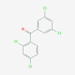 (2,4-Dichlorophenyl)(3,5-dichlorophenyl)methanone