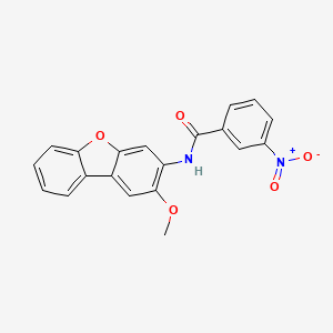 molecular formula C20H14N2O5 B5151488 N-(2-methoxydibenzo[b,d]furan-3-yl)-3-nitrobenzamide 