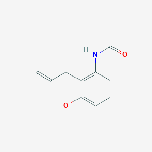 molecular formula C12H15NO2 B515157 N-(2-allyl-3-methoxyphenyl)acetamide CAS No. 340774-74-5