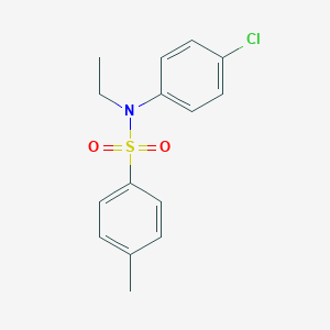 N-(4-chlorophenyl)-N-ethyl-4-methylbenzenesulfonamide