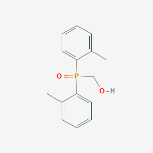 molecular formula C15H17O2P B5151715 [bis(2-methylphenyl)phosphoryl]methanol 