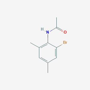 molecular formula C10H12BrNO B515179 N-(2-bromo-4,6-dimethylphenyl)acetamide 
