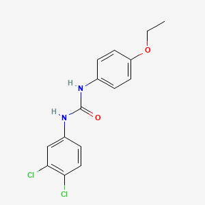 molecular formula C15H14Cl2N2O2 B5151903 N-(3,4-dichlorophenyl)-N'-(4-ethoxyphenyl)urea 