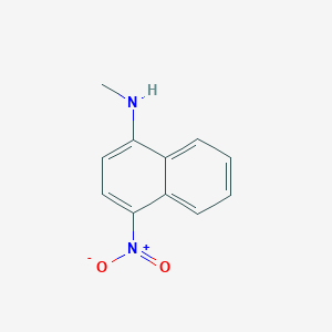 molecular formula C11H10N2O2 B515194 N-methyl-4-nitro-1-naphthalenamine CAS No. 7000-88-6