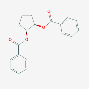molecular formula C19H18O4 B515216 2-(Benzoyloxy)cyclopentyl benzoate 