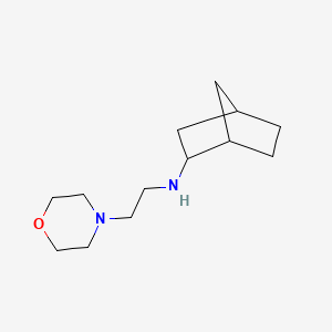 molecular formula C13H24N2O B5152171 N-[2-(4-morpholinyl)ethyl]bicyclo[2.2.1]heptan-2-amine 