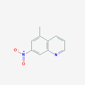 molecular formula C10H8N2O2 B515233 5-Methyl-7-nitroquinoline CAS No. 342043-94-1
